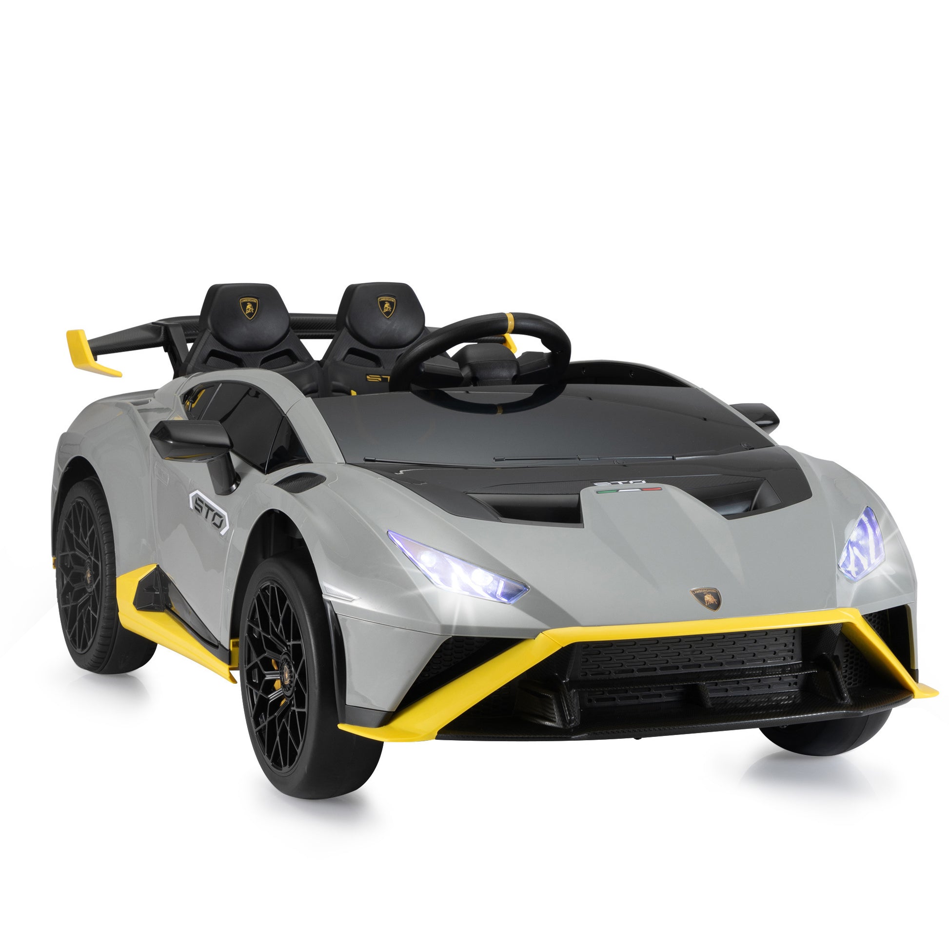 24V Battery Powered Ride On Car for Kids, Licensed Lamborghini, - Premium Kids' Bikes from Rapidvehicles - Just $379.71! Shop now at Rapidvehicles