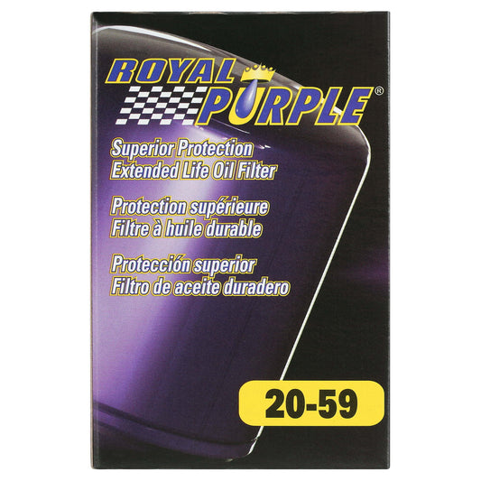 Royal Purple Extended Life Oil Filter 20-59, Engine Oil Filter - Premium Oil Filter Wrenches from Royal Purple - Just $56.99! Shop now at Rapidvehicles