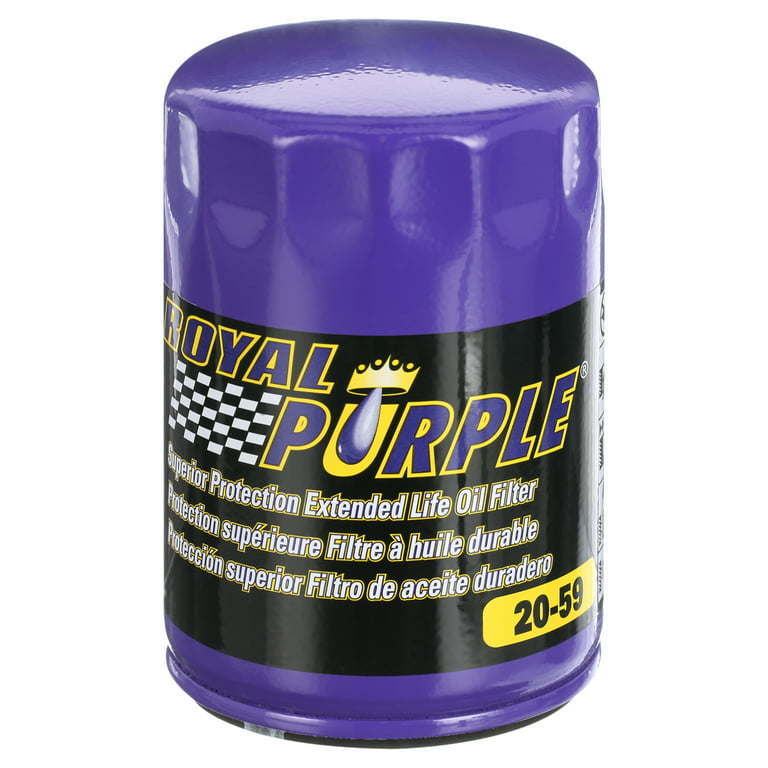 Royal Purple Extended Life Oil Filter 20-59, Engine Oil Filter for Buick, Chevrolet, Pontiac, Saturn, Cadillac, GMC, Oldsmobile, Checker Cab, Jeep, Isuzu, Hummer and Saab - Premium Oil Filter Wrenches from Royal Purple - Just $56.45! Shop now at Rapidvehicles