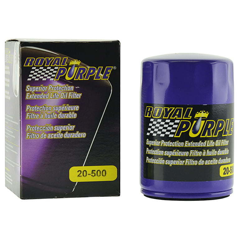 Royal Purple Extended Life Oil Filter 20-500, Engine Oil Filter - Premium Oil Filter Wrenches from Royal Purple - Just $60.99! Shop now at Rapidvehicles