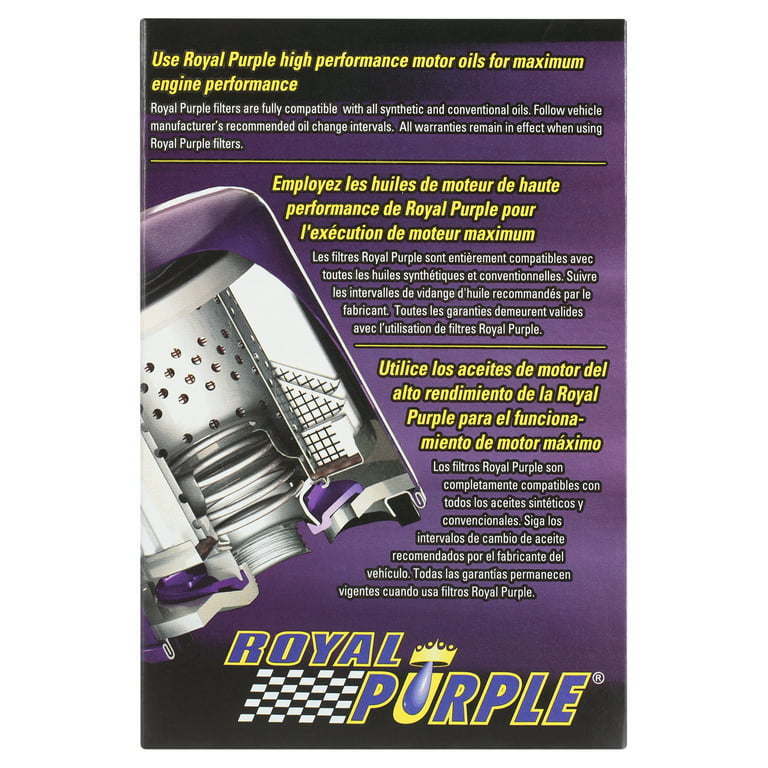 Royal Purple Extended Life Engine Oil Filter 30-2999, for Chevrolet, GMC, Hummer, Bluebird Bus, Workhorse Chassis and Mercruiser Marine - Premium Oil Filter Wrenches from Royal Purple - Just $64! Shop now at Rapidvehicles