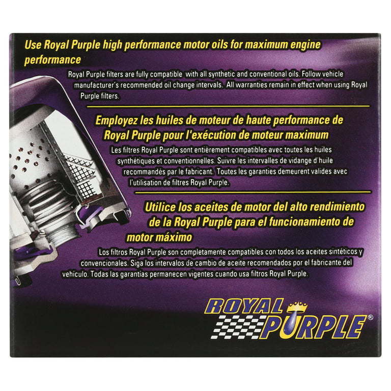 Royal Purple Extended Life Oil Filter 10-454, Engine Oil Filter for Chevrolet, GMC, and Miscellaneous Heavy Duty, Industrial and Marine - Premium Oil Filter Wrenches from Royal Purple - Just $60.60! Shop now at Rapidvehicles