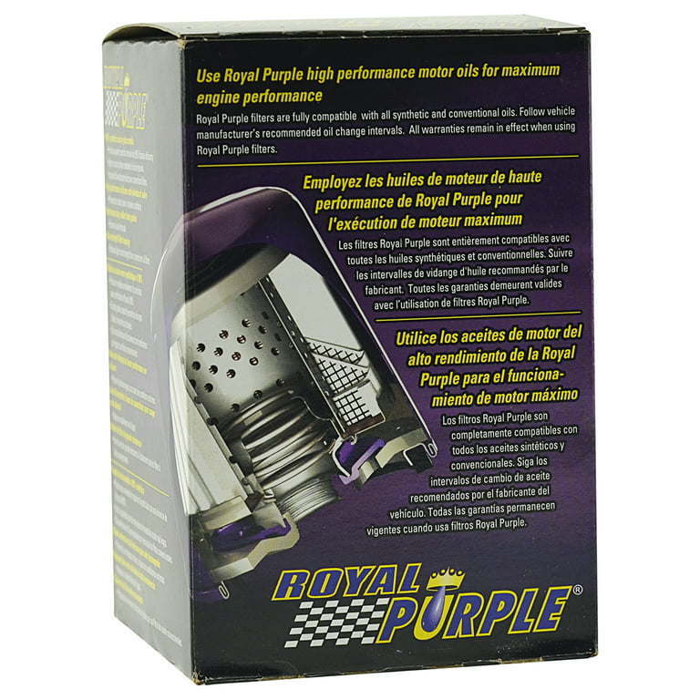 Royal Purple Extended Life Engine Oil Filter 30-1218, for Chevrolet, GMC, Oldsmobile, Pontiac, and Miscellaneous Buses, Heavy Duty, Industrial and Marine - Premium Oil Filter Wrenches from Royal Purple - Just $56.45! Shop now at Rapidvehicles