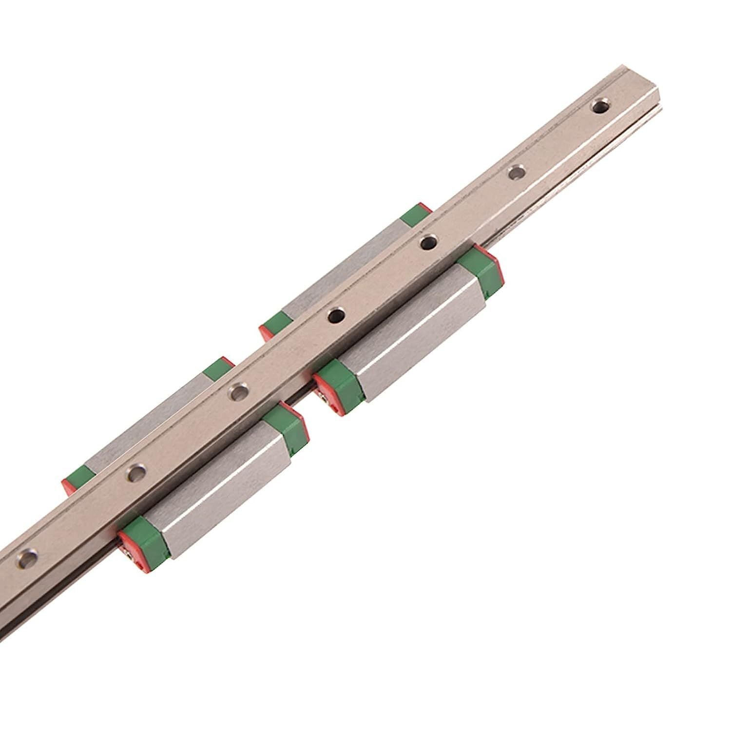 700mm Linear Rail Guide MGN12 Linear Rail with 2 Stainless Steel MGN12H Carriage Blocks for 3D Printers, CNC Machine Upgrade, Machining and Other Linear Motion Measurement Equipments - Premium Linear Motion Guides from Rapidvehicles - Just $66.99! Shop now at Rapidvehicles