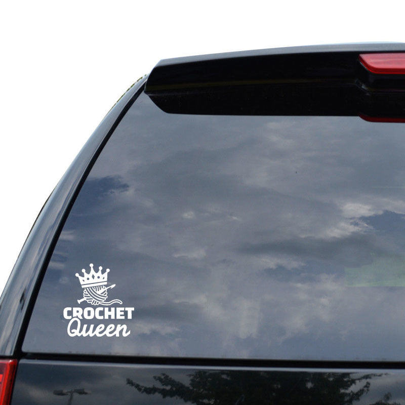 Crown Car Stickers Foreign Trade Car Window Glass Bumper Stickers - Premium Bumper Stickers, Decals & Magnets from Rapidvehicles - Just $20.99! Shop now at Rapidvehicles