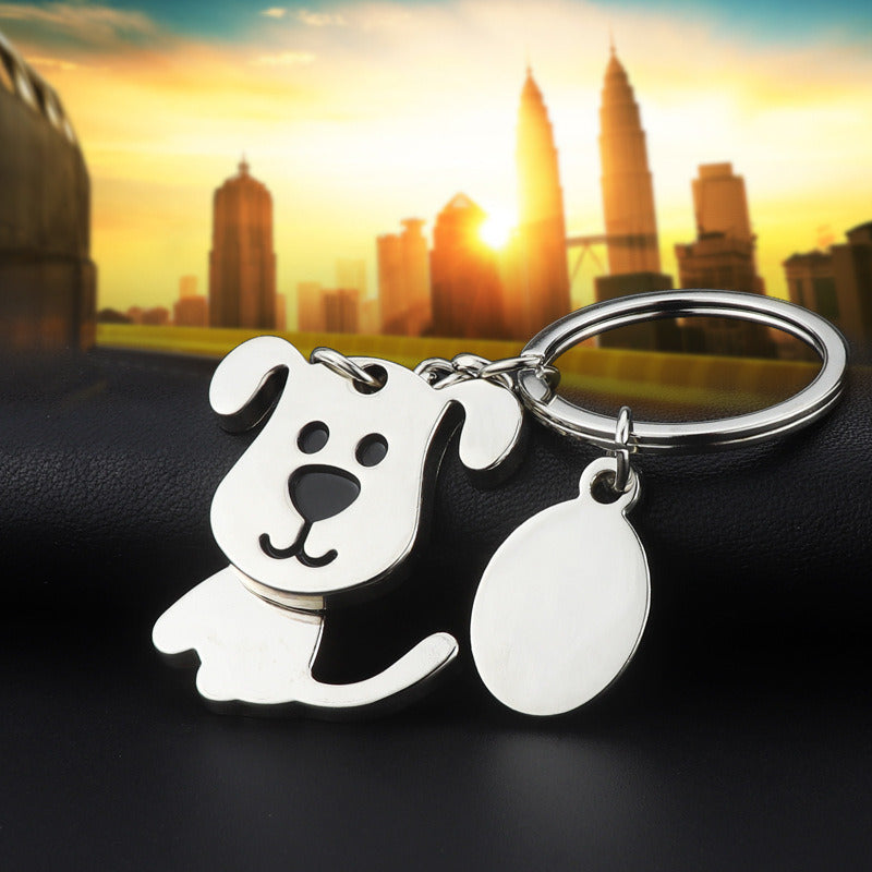 Creative Head-shooking Dog Keychain Automobile Hanging Ornament - Premium Keyrings & Keychains from Rapidvehicles - Just $14.99! Shop now at Rapidvehicles