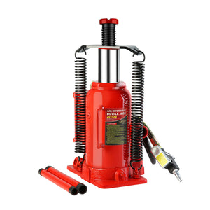 20 Ton Air Hydraulic Bottle Jack, with Manual Hand Pump Used for The Maintenance of Automobiles, Agricultural Vehicles, Heavy Trucks, Mobile Machinery, and Heavy Equipment - Premium Accessories from Rapidvehicles - Just $123.70! Shop now at Rapidvehicles