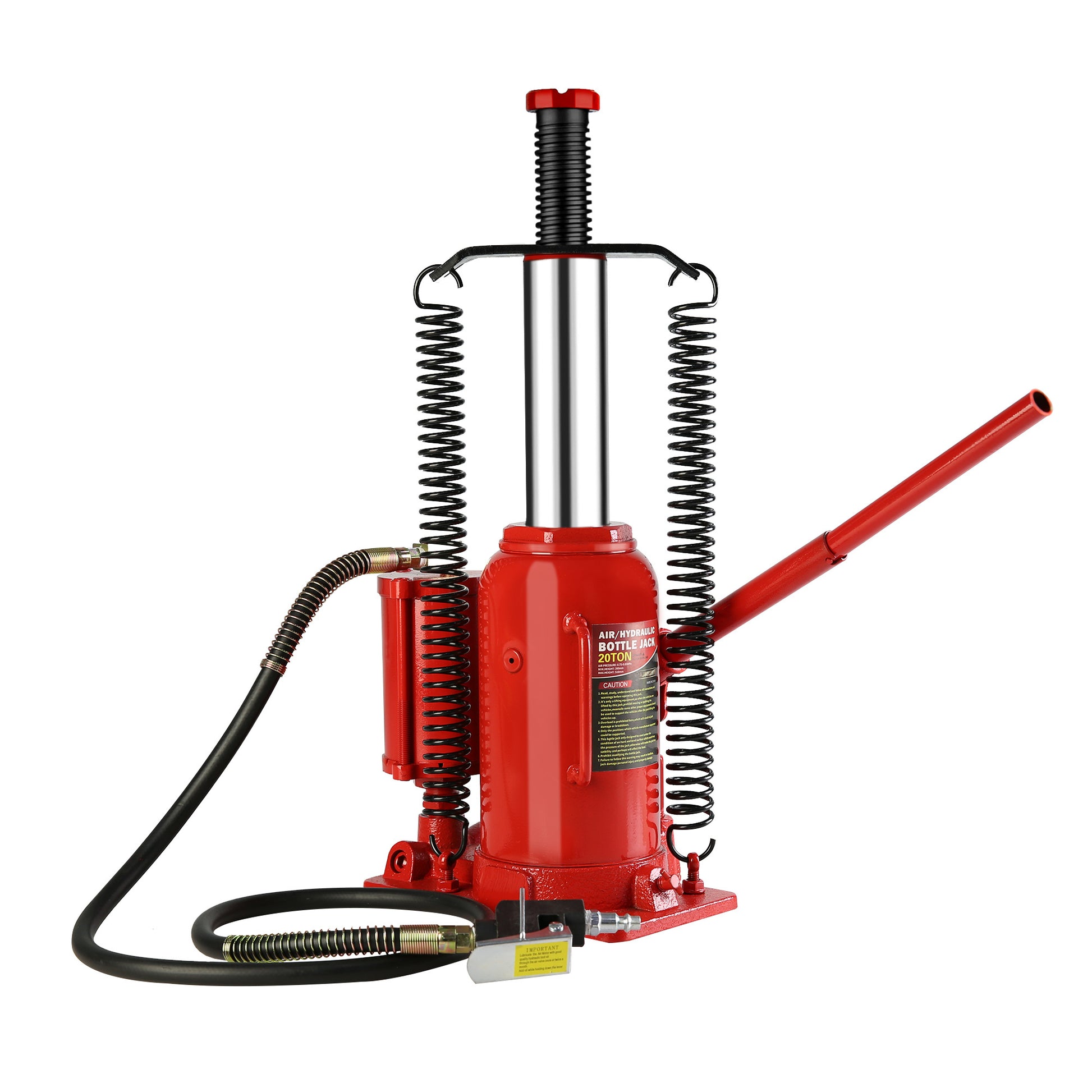 20 Ton Air Hydraulic Bottle Jack, with Manual Hand Pump Used for - Premium Accessories from Rapidvehicles - Just $142.83! Shop now at Rapidvehicles