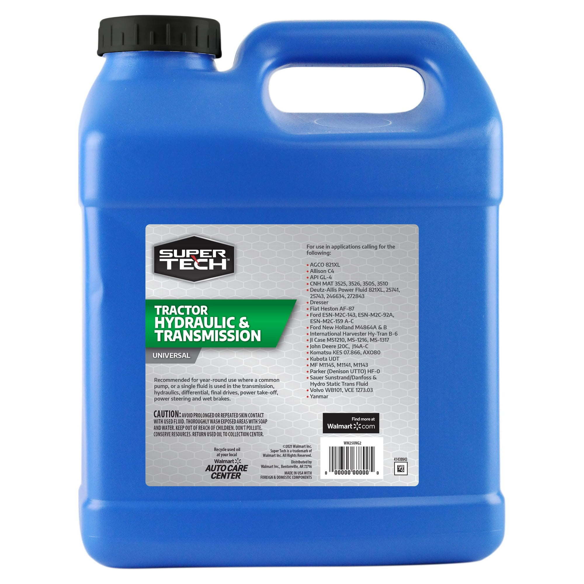 Super Tech Heavy Duty Tractor Hydraulic and Transmission Fluid, 2 Gallons - Premium Transmission Fluids from Super Tech - Just $78.99! Shop now at Rapidvehicles