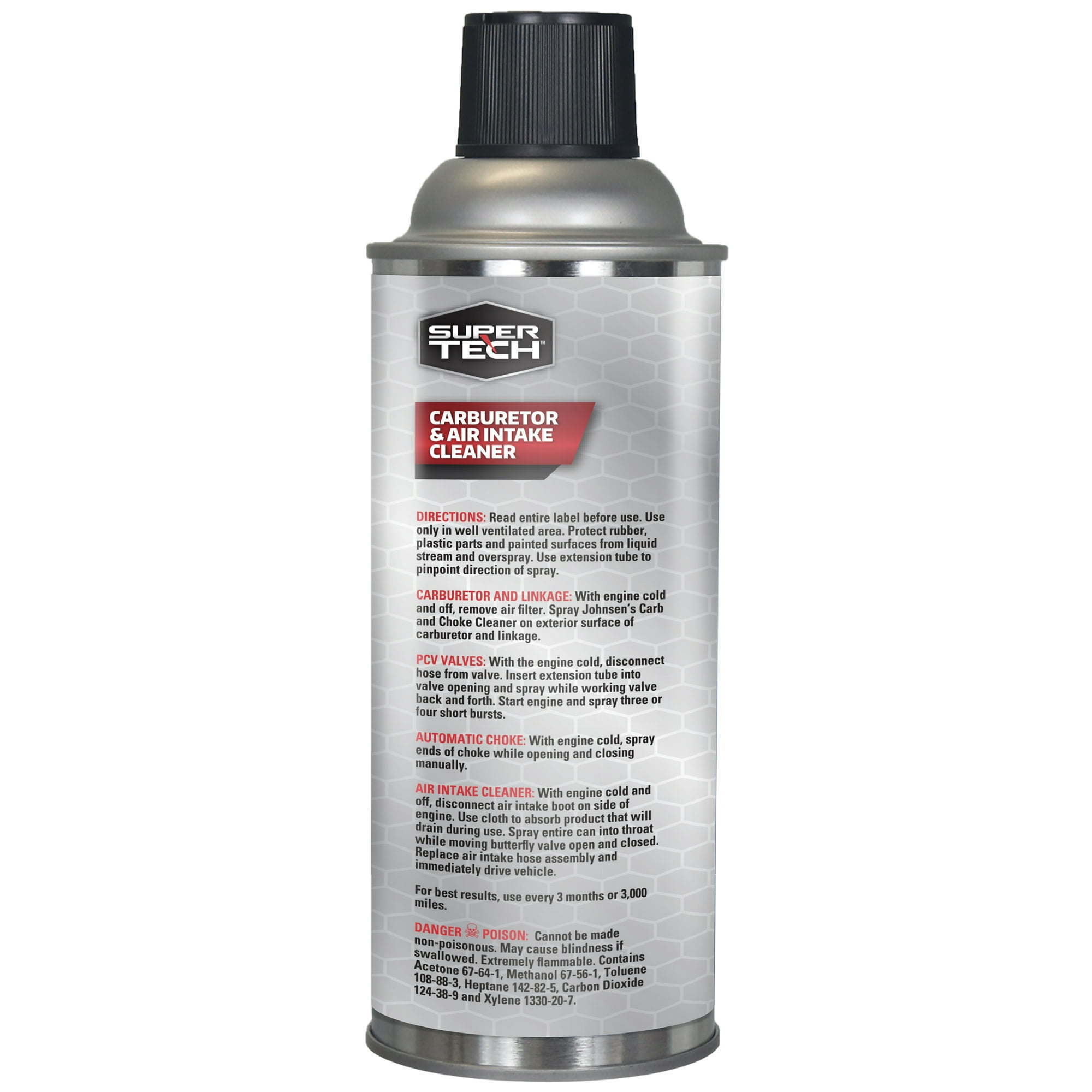 Super Tech VOC-Compliant Carb and Air Intake Cleaner 12.5 oz - Premium Cleaners from Super Tech - Just $40.99! Shop now at Rapidvehicles