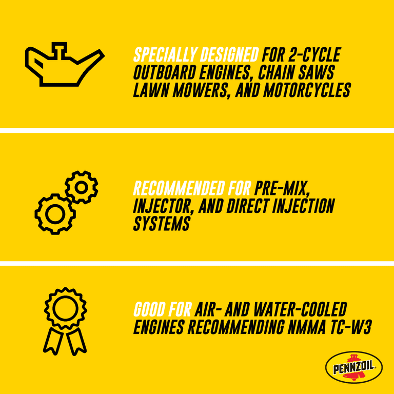 Pennzoil Premium Outboard and Multi-Purpose 2-Cycle Engine Oil, 1 - Premium Engine Oil from Pennzoil - Just $77.99! Shop now at Rapidvehicles