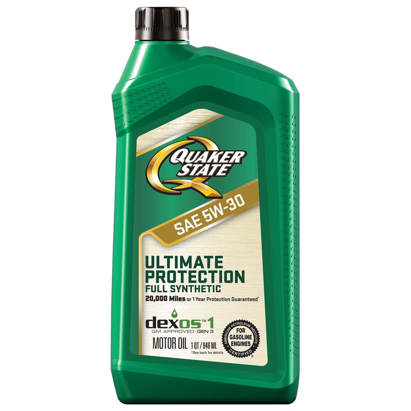 Quaker State Full Synthetic Ultimate Protection Dexos 5W-30 Motor - Premium Engine Oil from Quaker State - Just $57.99! Shop now at Rapidvehicles