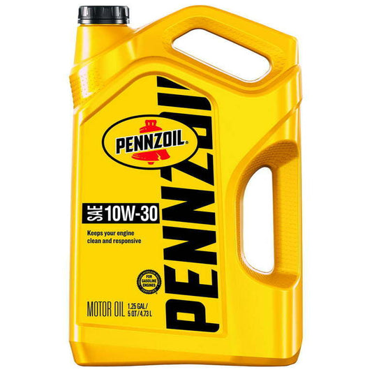 Pennzoil Conventional 10W-30 Motor Oil, 5-Quart - Premium Engine Oil from Pennzoil - Just $56.45! Shop now at Rapidvehicles