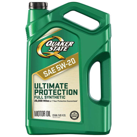 Quaker State Ultimate Protection Full Synthetic 5W-20 Motor Oil, - Premium Engine Oil from Quaker State - Just $77.99! Shop now at Rapidvehicles