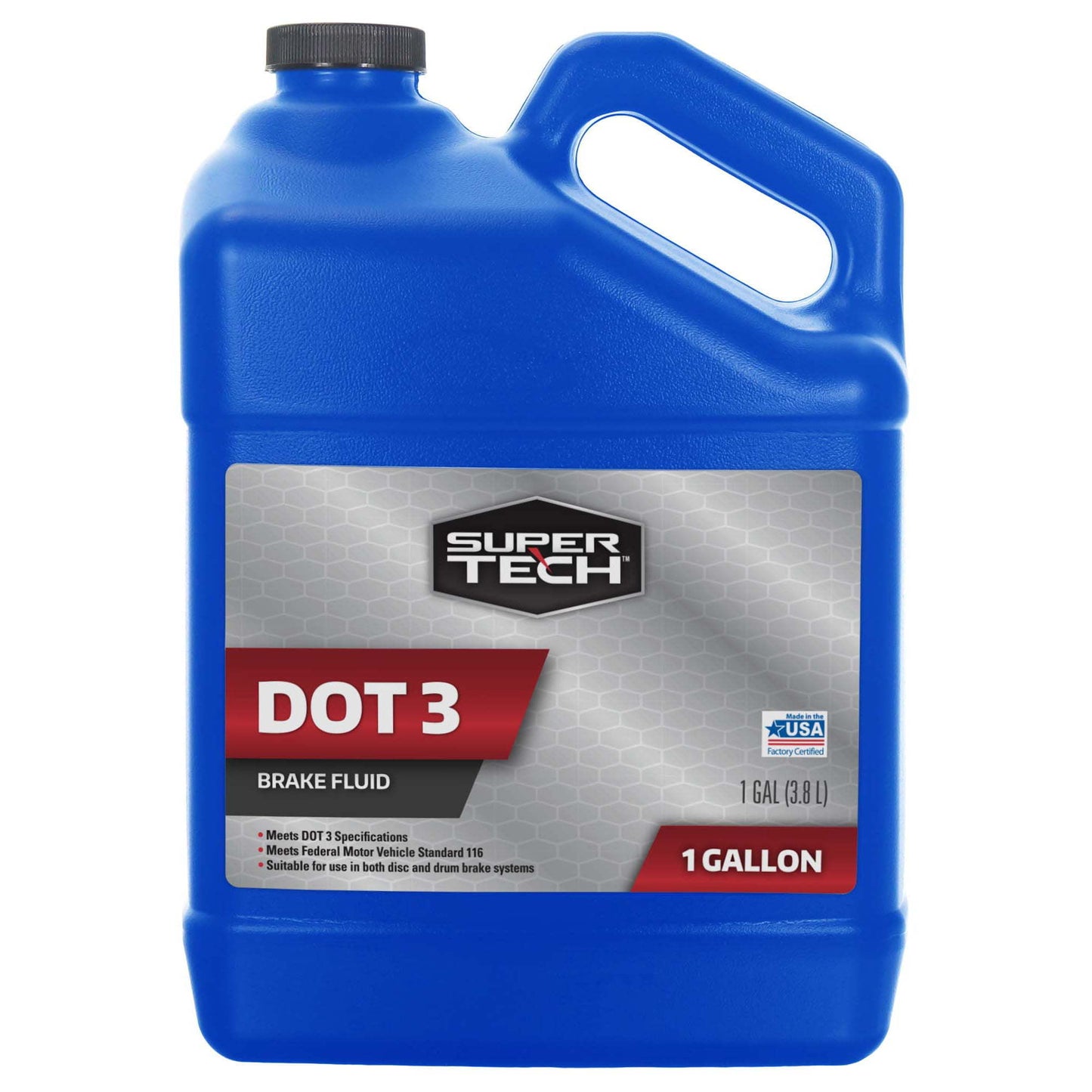 Super Tech Dot 3 Brake Fluid, 1 Gallon - Premium Transmission Fluids from Super Tech - Just $77.99! Shop now at Rapidvehicles