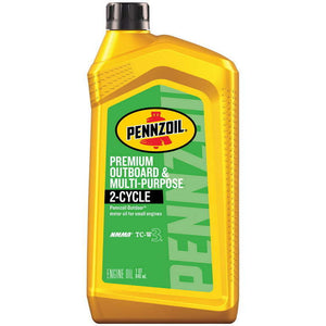 Pennzoil Premium Outboard and Multi-Purpose 2-Cycle Engine Oil, 1 Quart - Premium Engine Oil from Pennzoil - Just $40.99! Shop now at Rapidvehicles