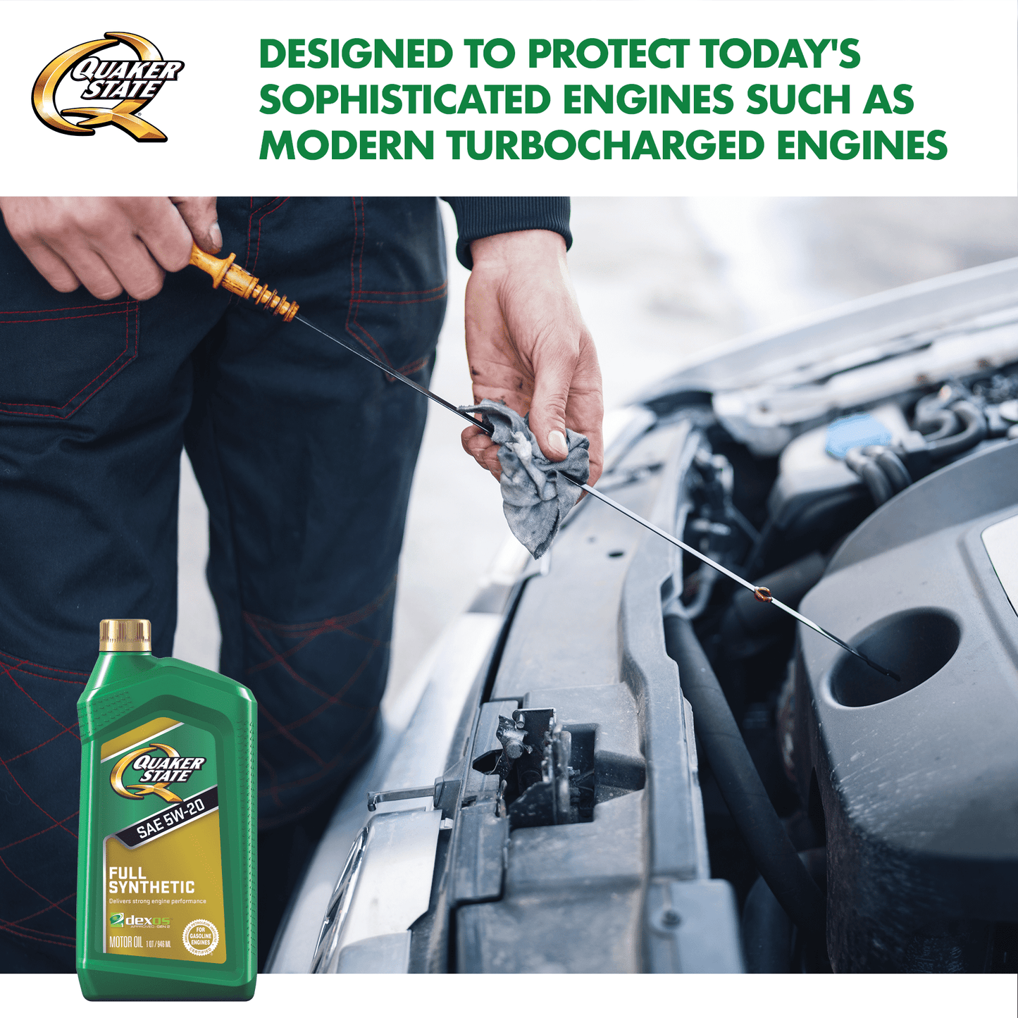 Quaker State Full Synthetic 5W-20 Motor Oil, 1-Quart - Premium Engine Oil from Quaker State - Just $57.99! Shop now at Rapidvehicles