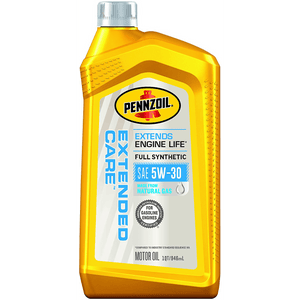 Pennzoil Extended Care Full Synthetic 5W-30 Motor Oil, 1 Quart - Premium Engine Oil from Pennzoil - Just $40.99! Shop now at Rapidvehicles