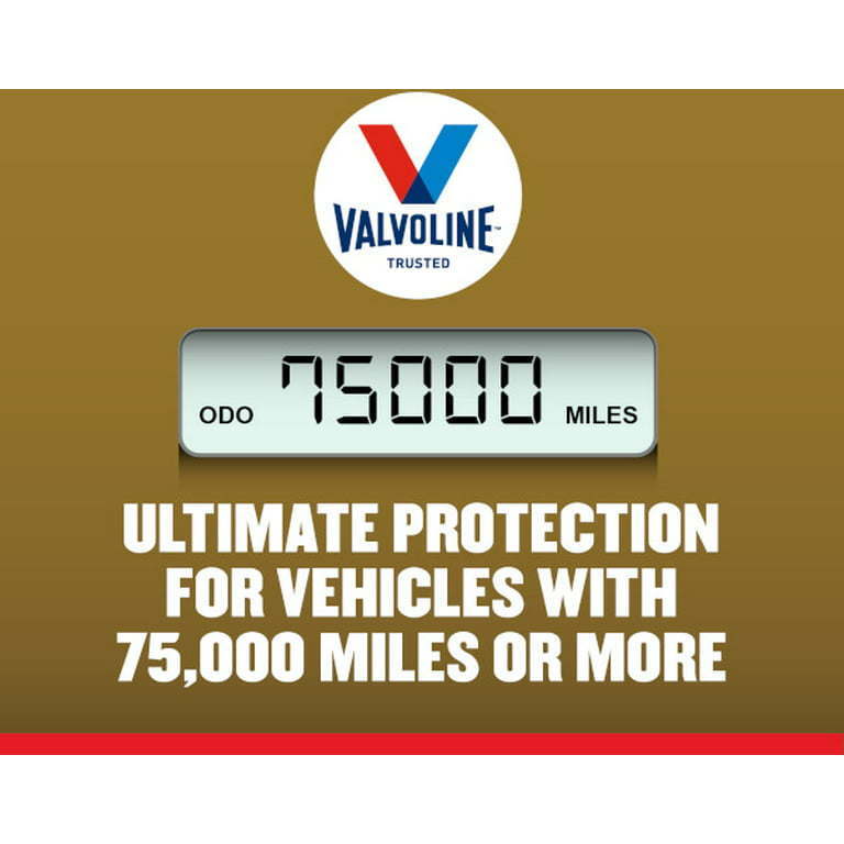 Valvoline Full Synthetic Extended Protection High Mileage 5W-30 - Premium Engine Oil from Valvoline - Just $57.99! Shop now at Rapidvehicles