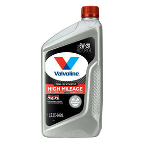 Valvoline Full Synthetic High Mileage MaxLife 5W-20 Motor Oil 1 QT - Premium Engine Oil from Valvoline - Just $40.99! Shop now at Rapidvehicles