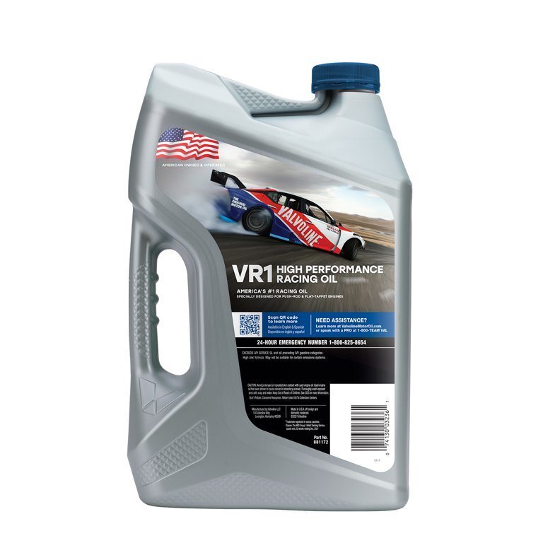 Valvoline VR1 Racing SAE 20W-50 Conventional Motor Oil, 5 Quart - Premium Engine Oil from Valvoline - Just $99.99! Shop now at Rapidvehicles