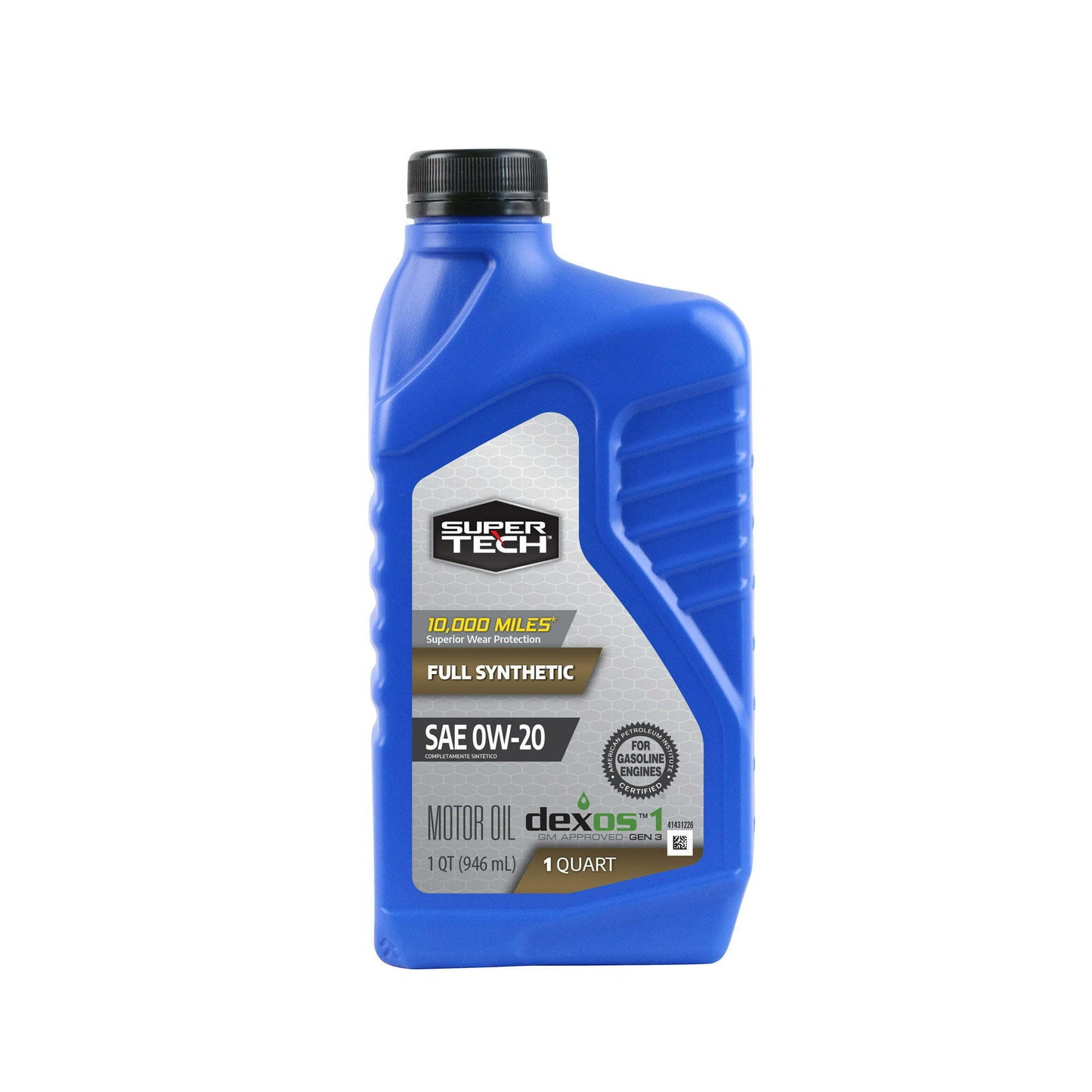 Super Tech Full Synthetic SAE 0W-20 Motor Oil, 1 Quart - Premium Engine Oil from Super Tech - Just $57.99! Shop now at Rapidvehicles