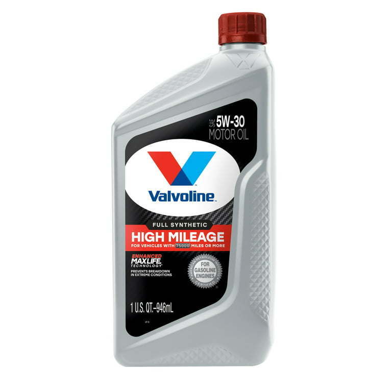 Valvoline Full Synthetic High Mileage MaxLife 5W-30 Motor Oil 1 - Premium Engine Oil from Valvoline - Just $57.99! Shop now at Rapidvehicles