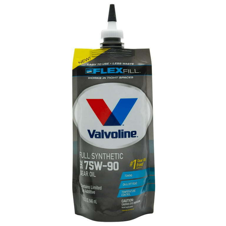 Valvoline Flex Fill SAE 75W-90 Full Synthetic Gear Oil 1 QT Squeeze Pouch - Premium Engine Oil from Valvoline - Just $45.99! Shop now at Rapidvehicles