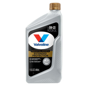 Valvoline Extended Protection Premium Full Synthetic 5W-20 Motor Oil 1 QT - Premium Engine Oil from Valvoline - Just $40.99! Shop now at Rapidvehicles