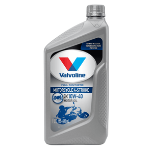 Valvoline 4-Stroke Motorcycle Full Synthetic 10W-40 Motor Oil 1 QT - Premium Engine Oil from Valvoline - Just $35.81! Shop now at Rapidvehicles