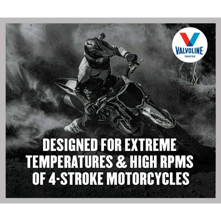 Valvoline 4-Stroke Motorcycle Full Synthetic 10W-40 Motor Oil 1 QT - Premium Engine Oil from Valvoline - Just $35.81! Shop now at Rapidvehicles