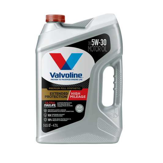 Valvoline Full Synthetic Extended Protection High Mileage 5W-30 - Premium Engine Oil from Valvoline - Just $86.99! Shop now at Rapidvehicles