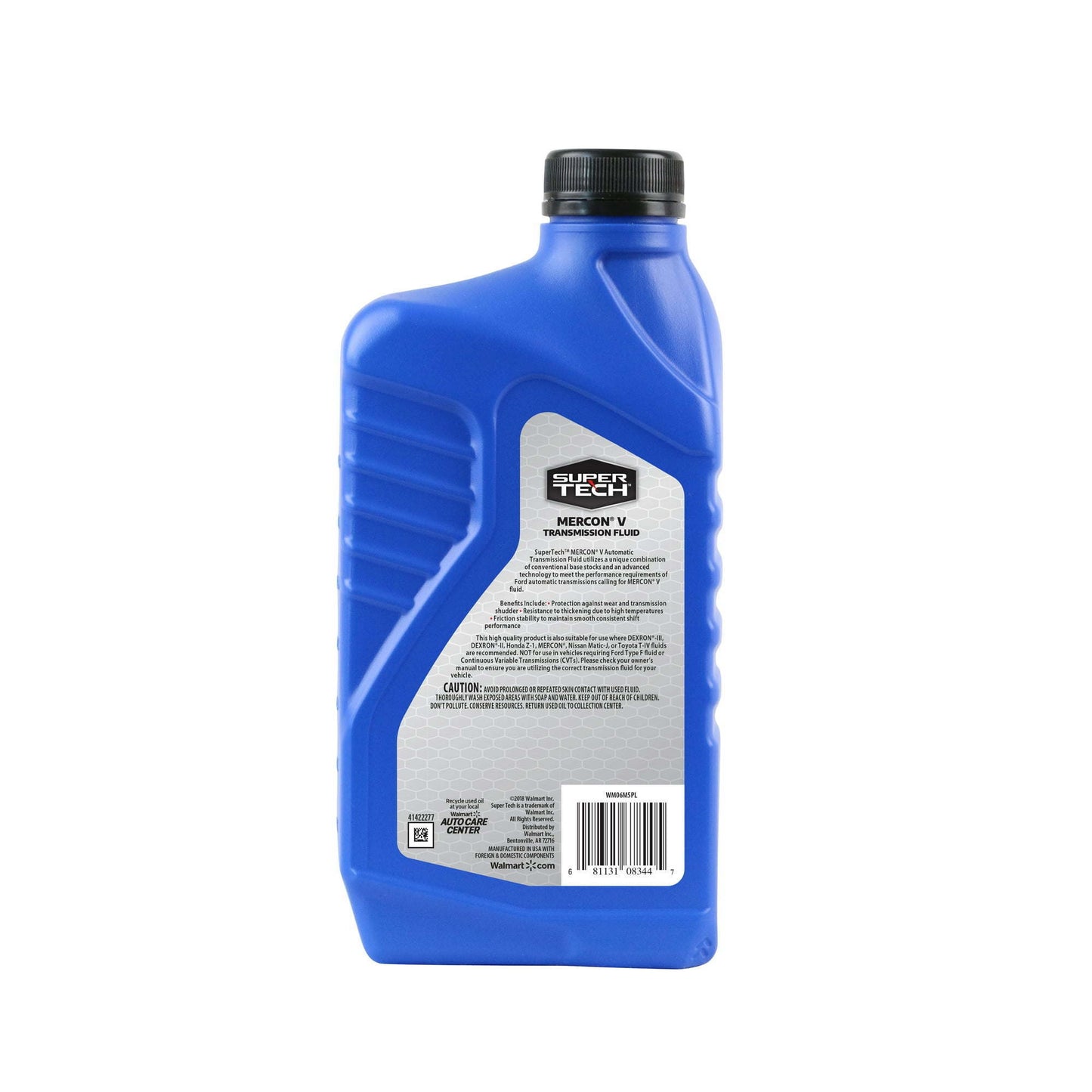 Super Tech MERCON V Automatic Transmission Fluid, 1 Quart - Premium Transmission Fluids from Super Tech - Just $57.99! Shop now at Rapidvehicles