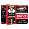 Valvoline High Mileage MaxLife 10W-30 Synthetic Blend Motor Oil 12 QT Garage Box - Premium Engine Oil from Valvoline - Just $87.99! Shop now at Rapidvehicles