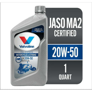 Valvoline 4-Stroke Motorcycle Full Synthetic SAE 20W-50 Motor Oil 1 QT - Premium Engine Oil from Valvoline - Just $40.99! Shop now at Rapidvehicles