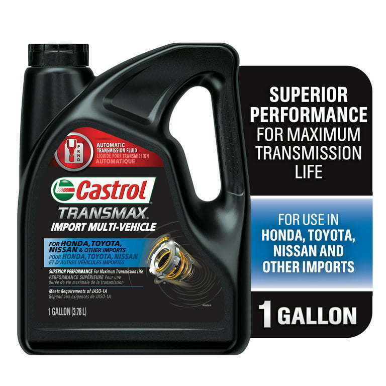 Castrol Transmax Import Multi-Vehicle Automatic Transmission - Premium Transmission Fluids from Castrol - Just $85.49! Shop now at Rapidvehicles