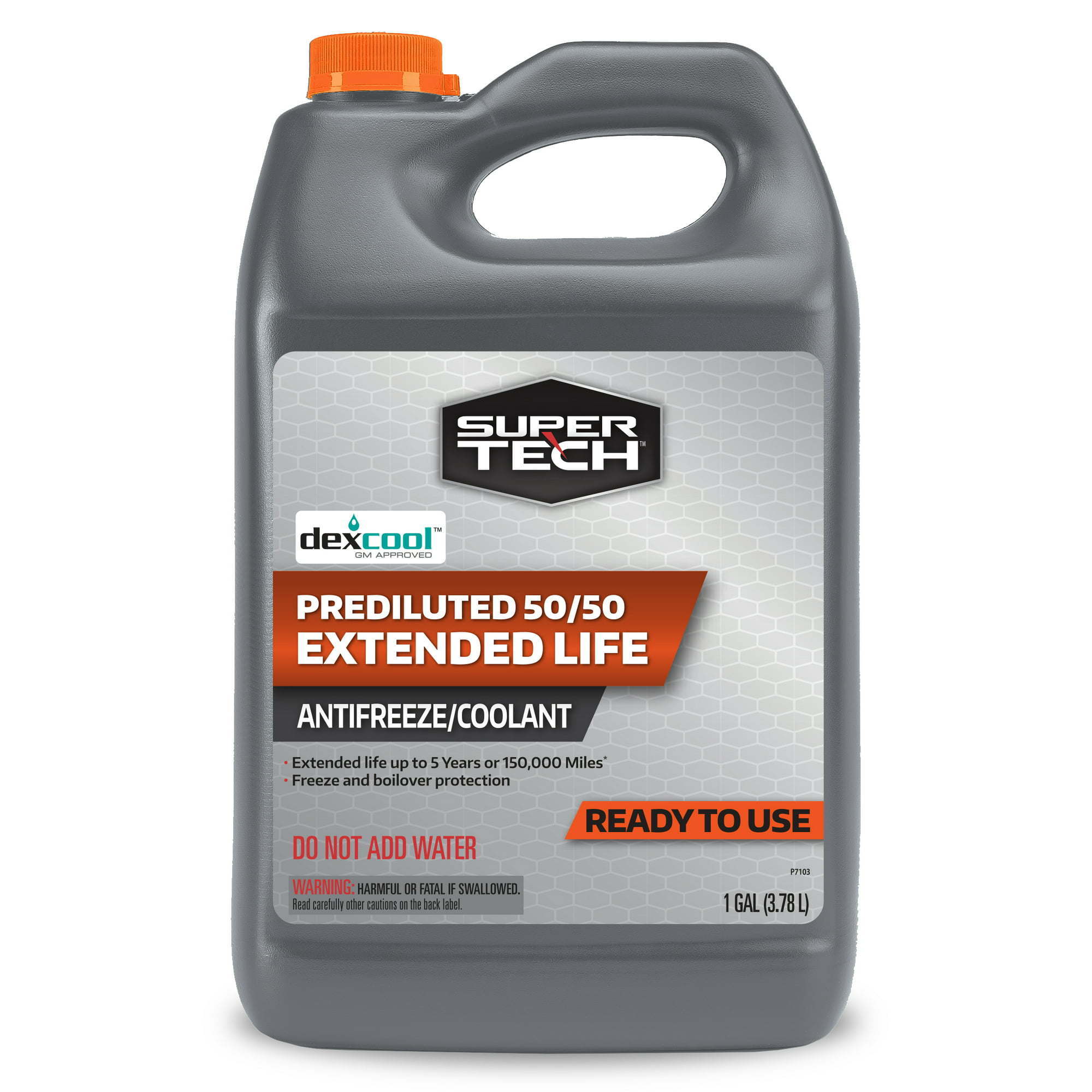 Super Tech Prediluted 50/50 Dex-Cool Antifreeze Coolant, 1 gallon - Premium Antifreezes & Coolants from Super Tech - Just $35.99! Shop now at Rapidvehicles