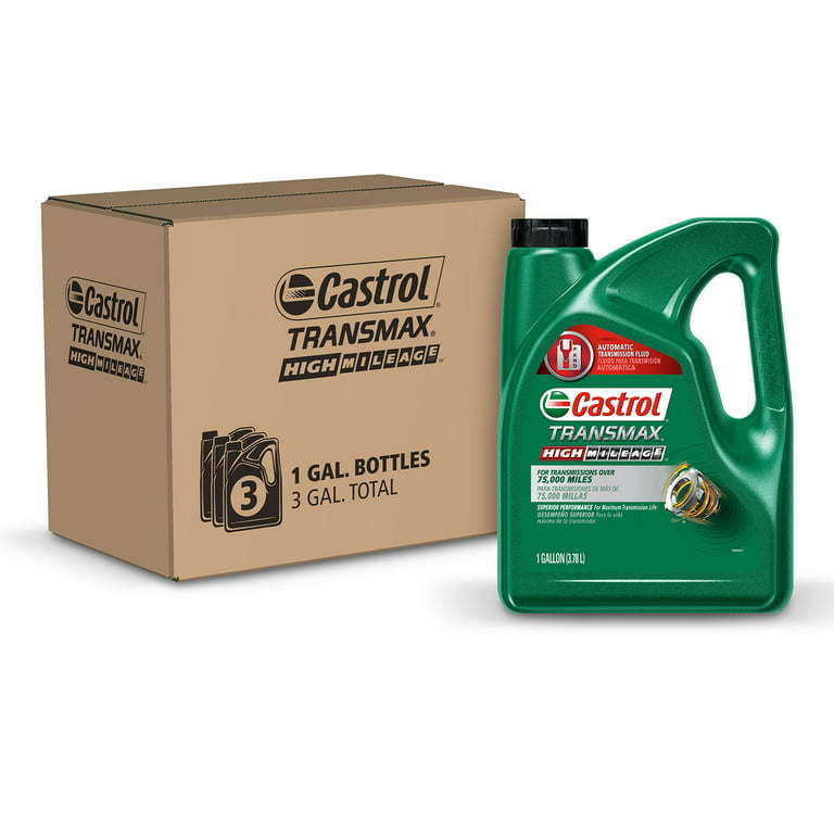 Castrol Transmax High Mileage Automatic Transmission Fluid, 1 - Premium Transmission Fluids from Castrol - Just $173.99! Shop now at Rapidvehicles