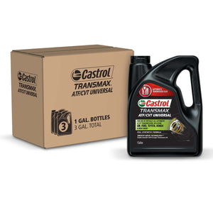 Castrol Transmax ATF/CVT Universal Automatic Transmission Fluid, 1 Gallon, Case of 3 - Premium Transmission Fluids from Castrol - Just $133.99! Shop now at Rapidvehicles