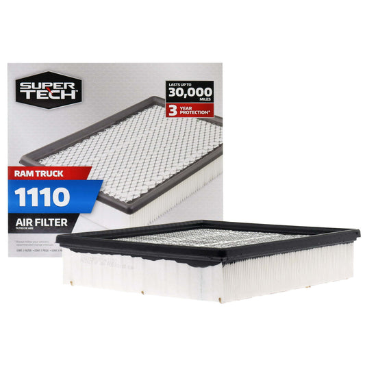 Super Tech 1110 Engine Air Filter, Replacement Filter for Dodge - Premium Filters from Super Tech - Just $73.99! Shop now at Rapidvehicles