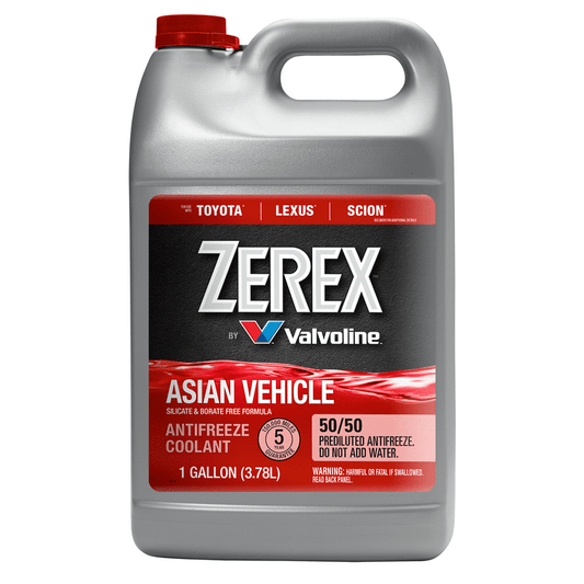 Zerex Asian Vehicle Red Silicate and Borate Free Antifreeze / - Premium Antifreezes & Coolants from Valvoline - Just $73.99! Shop now at Rapidvehicles