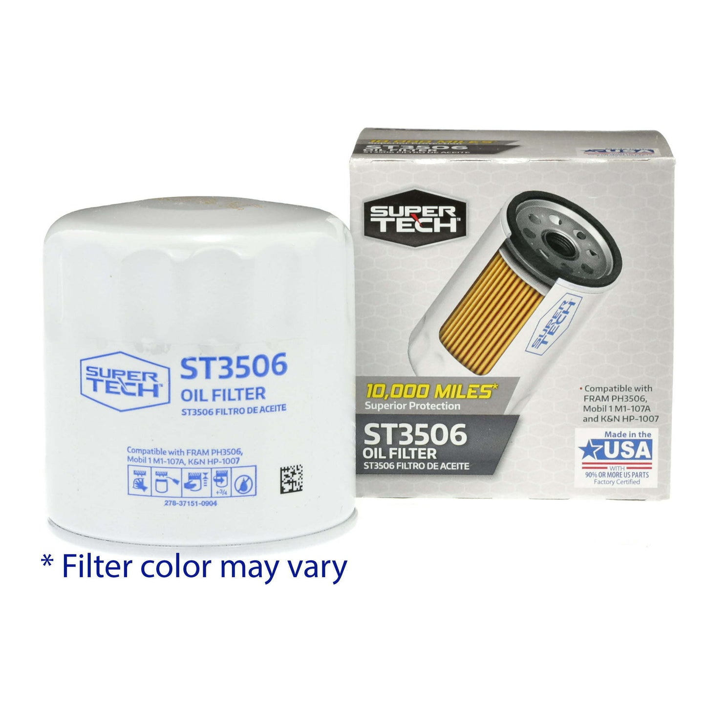 SuperTech ST3506, Oil Filter Fits Buick, Cadillac, Chevrolet, - Premium Filters from SuperTech - Just $47.99! Shop now at Rapidvehicles