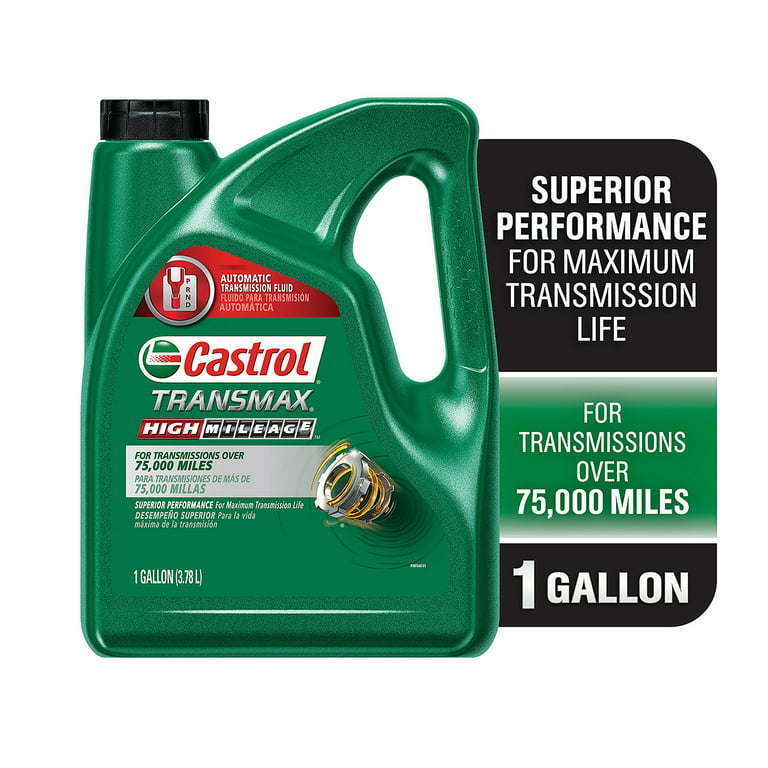 Castrol Transmax High Mileage Automatic Transmission Fluid, 1 Gallon - Premium Transmission Fluids from Castrol - Just $59.99! Shop now at Rapidvehicles