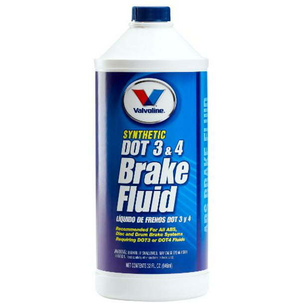 Valvoline 601458 Synthetic DOT 3 and DOT 4 Brake Fluid, 32 oz - Premium Transmission Fluids from Valvoline - Just $50.99! Shop now at Rapidvehicles