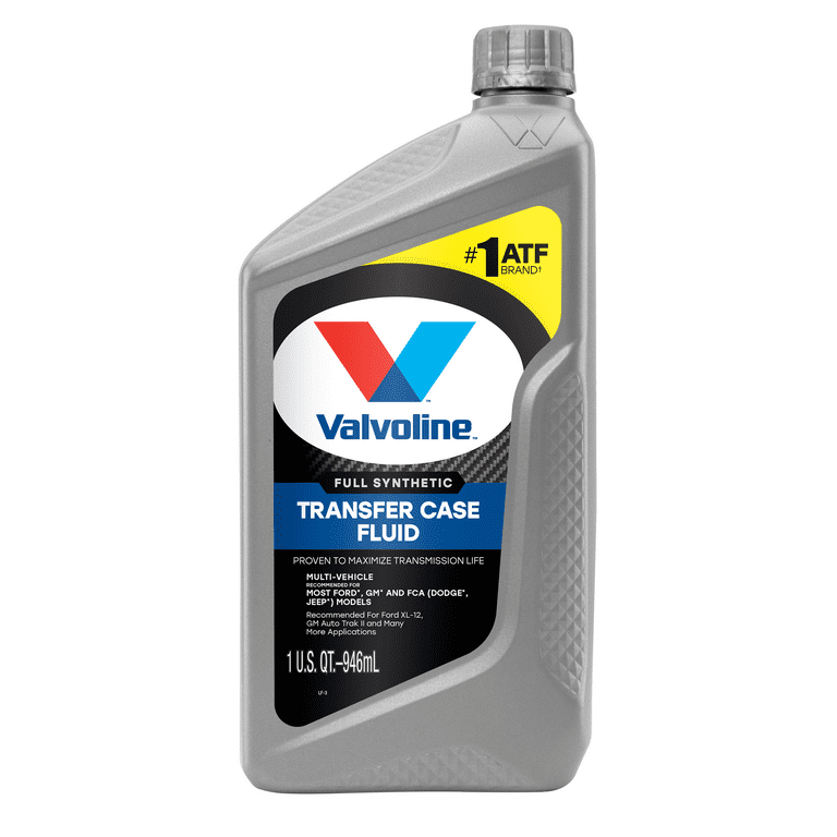 Valvoline Multi-Vehicle Full Synthetic Transfer Case Fluid (TCF) 1 QT - Premium Transmission Fluids from Valvoline - Just $35.99! Shop now at Rapidvehicles