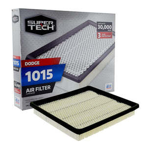 Super Tech 1015 Engine Air Filter, Replacement Filter for Chrysler or Dodge - Premium Filters from Super Tech - Just $47.30! Shop now at Rapidvehicles