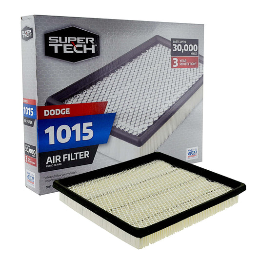 Super Tech 1015 Engine Air Filter, Replacement Filter for - Premium Filters from Super Tech - Just $57.99! Shop now at Rapidvehicles