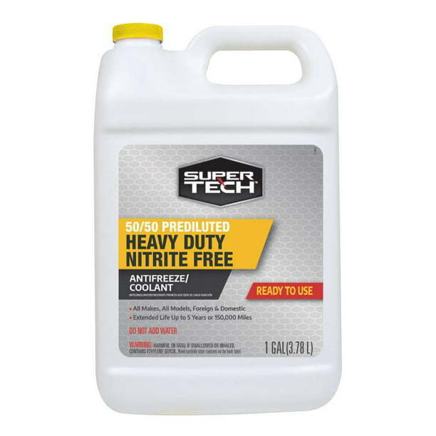 Super Tech Heavy Duty 50/50 Antifreeze, 1 Gallon, ST6053 - Premium Antifreezes & Coolants from Super Tech - Just $57.99! Shop now at Rapidvehicles