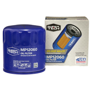 SuperTech Maximum Performance 20,000 mile Replacement Synthetic Oil Filter MP12060 for Select Buick Cadillac Chevrolet and GMC - Premium Filters from SuperTech - Just $47.30! Shop now at Rapidvehicles