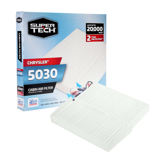 SuperTech Cabin Air Filter 5030, Replacement Air/Dust Filter for - Premium Filters from SuperTech - Just $47.99! Shop now at Rapidvehicles